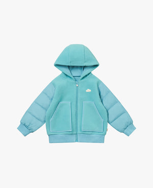 Down Fleece Jacket - Dreamy Blue