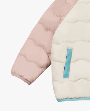 Down Hooded Jacket - Cloud