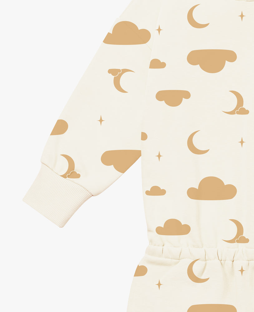 French Terry Dress - Evening Sky