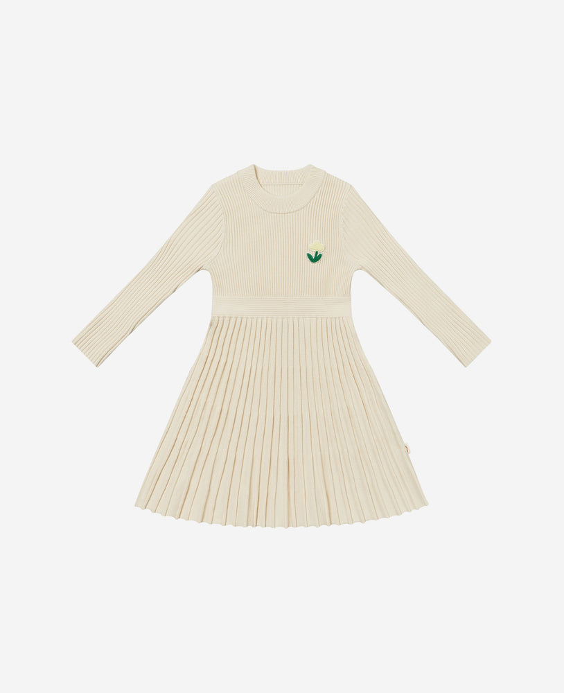 Knit Dress - Cloud