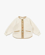 Corduroy Fleece Jacket - Cloud