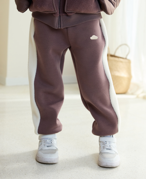 Fleece Jogger - Walnut