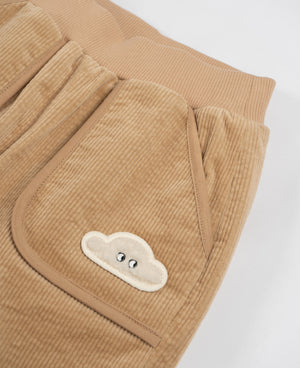 Quilted Corduroy Pants - Dune