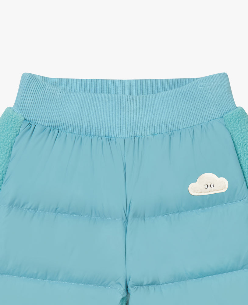 Down Fleece Pants - Dreamy Blue