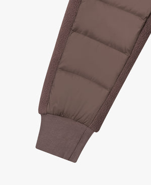 Down Fleece Pants - Walnut