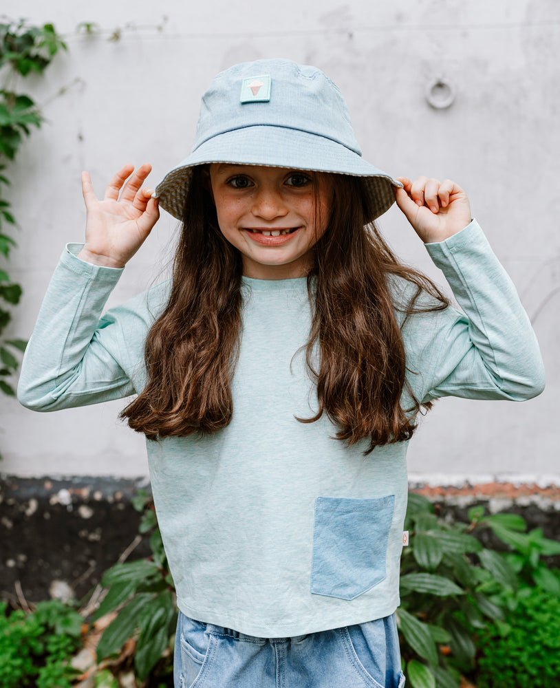 Denim Bucket Hat